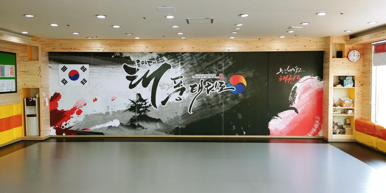 용인대 태풍 태권도 사진 1