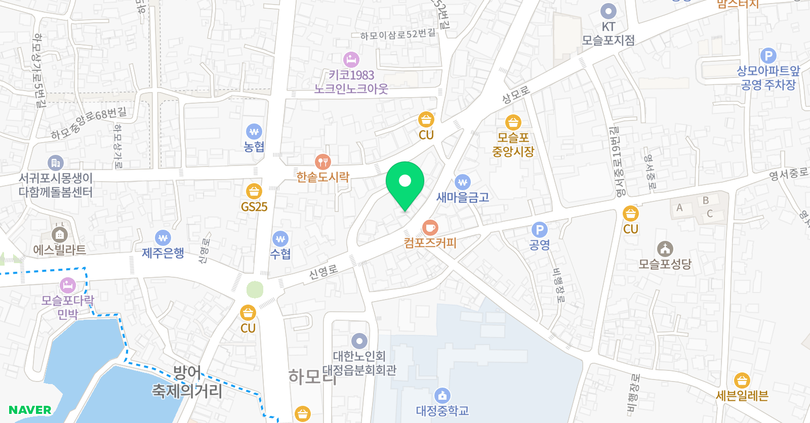 대정탑클래스 학원 위치