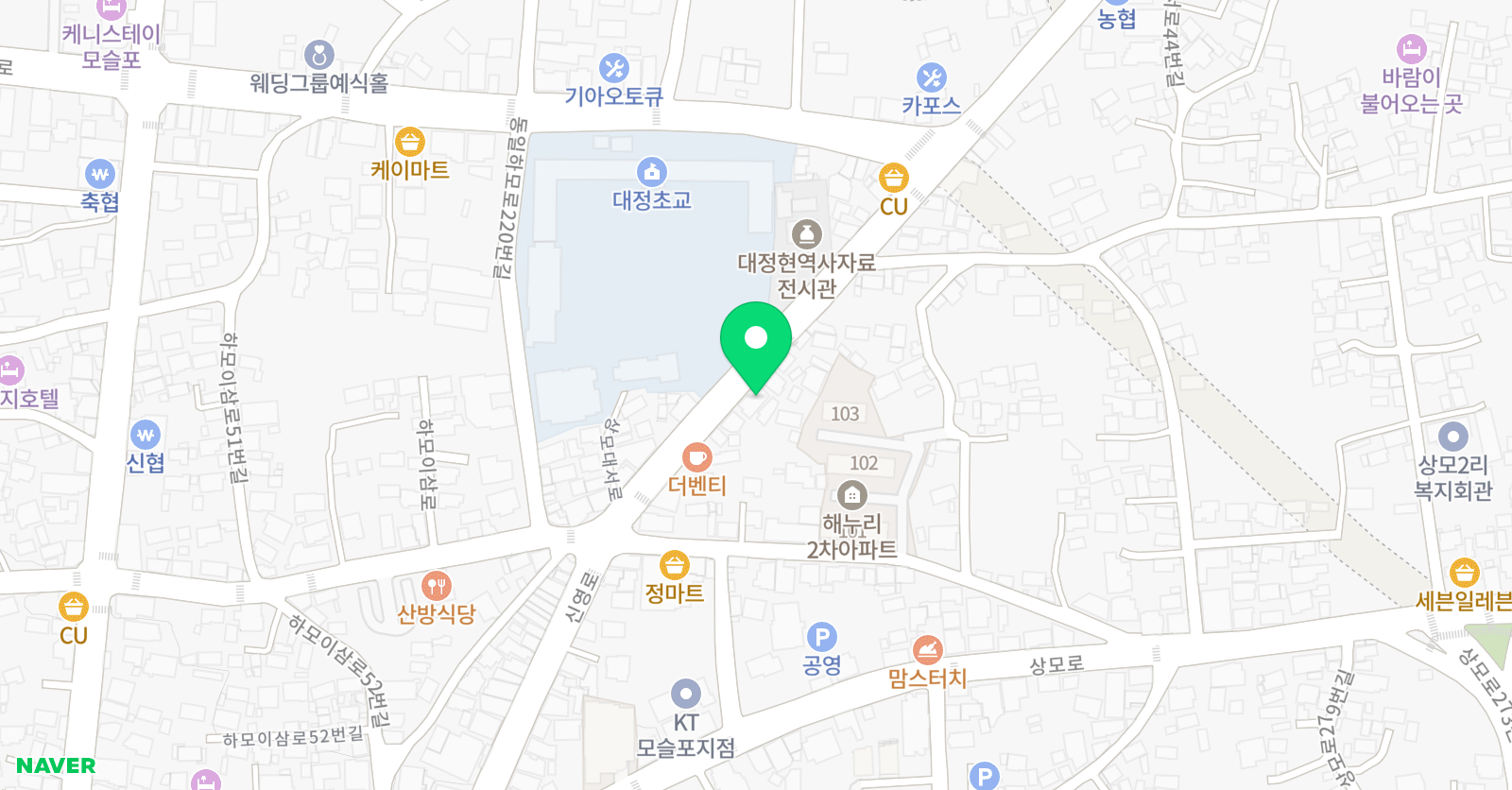 클라비어 음악학원 위치