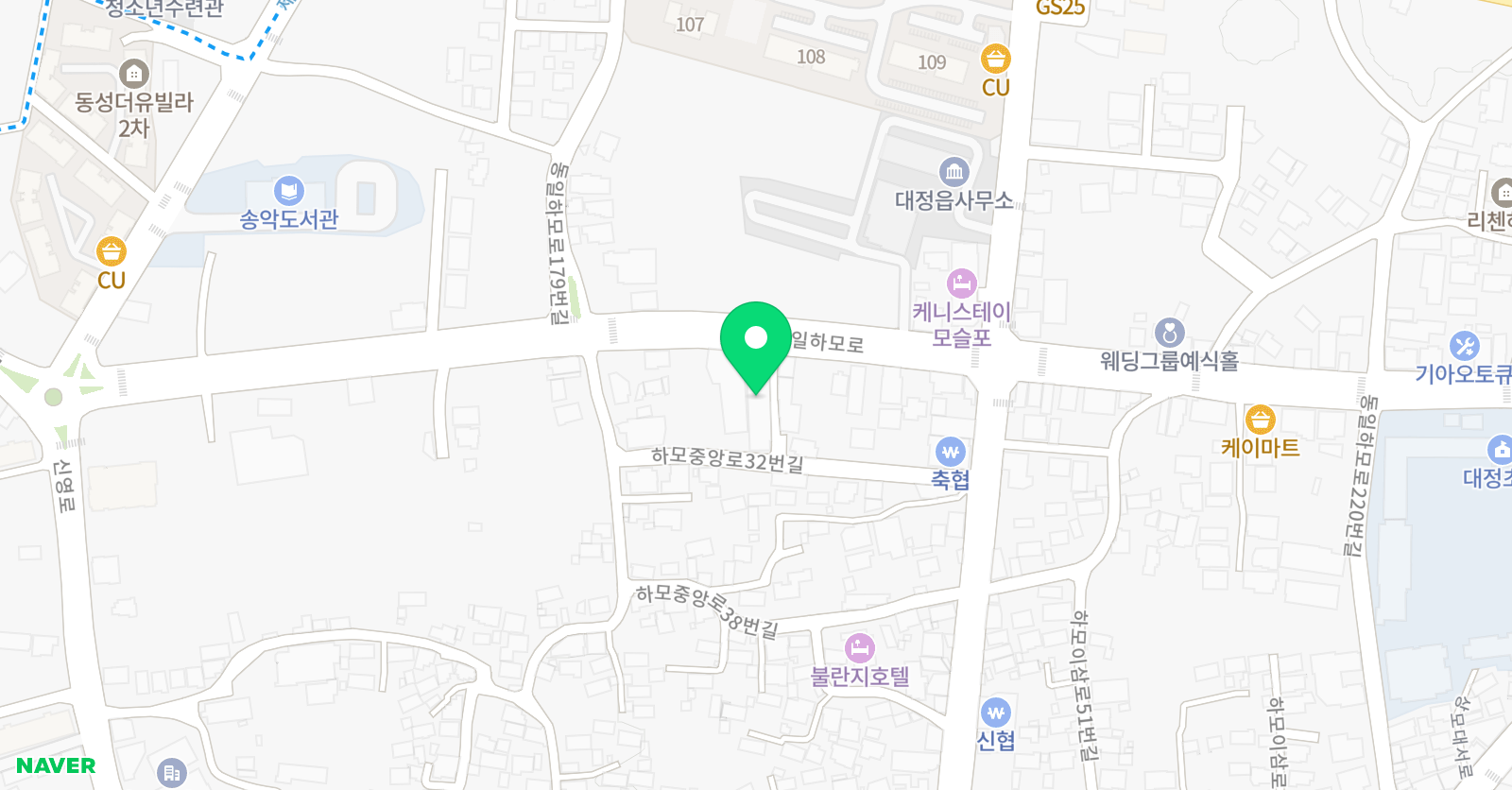 허민철왕 수학입시보습학원 위치