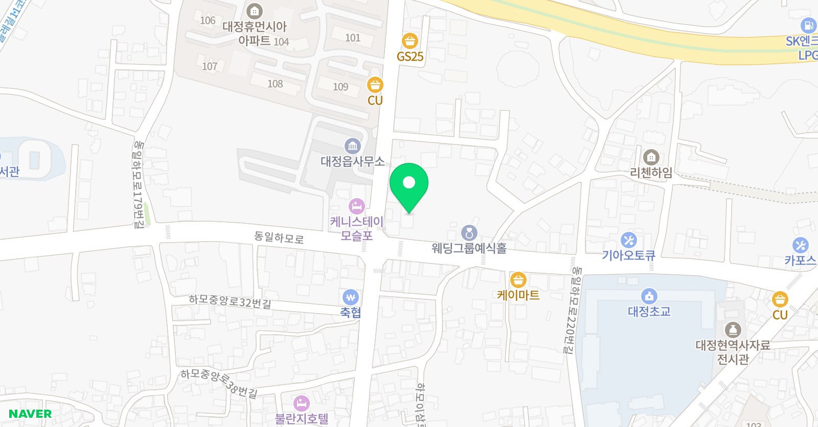 연세성원 태권도 유아체육 위치