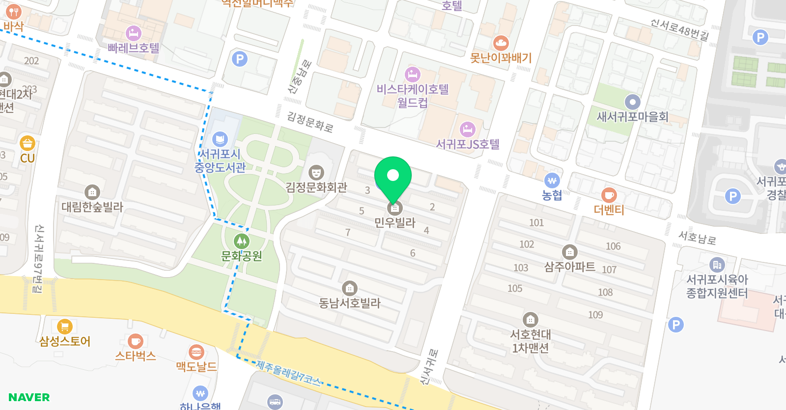천지 태권도 체육관 위치