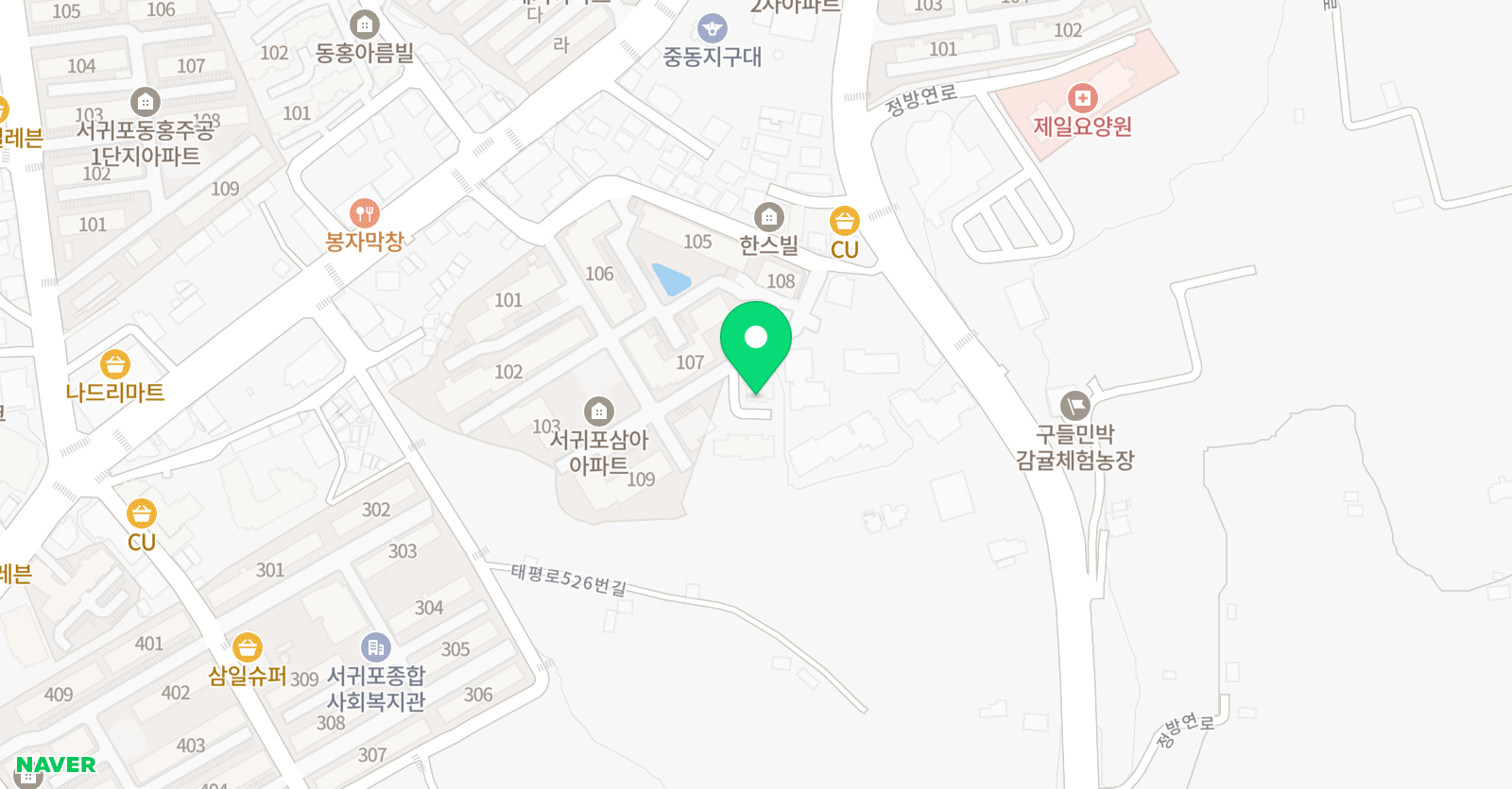 링키영어 동홍점 위치