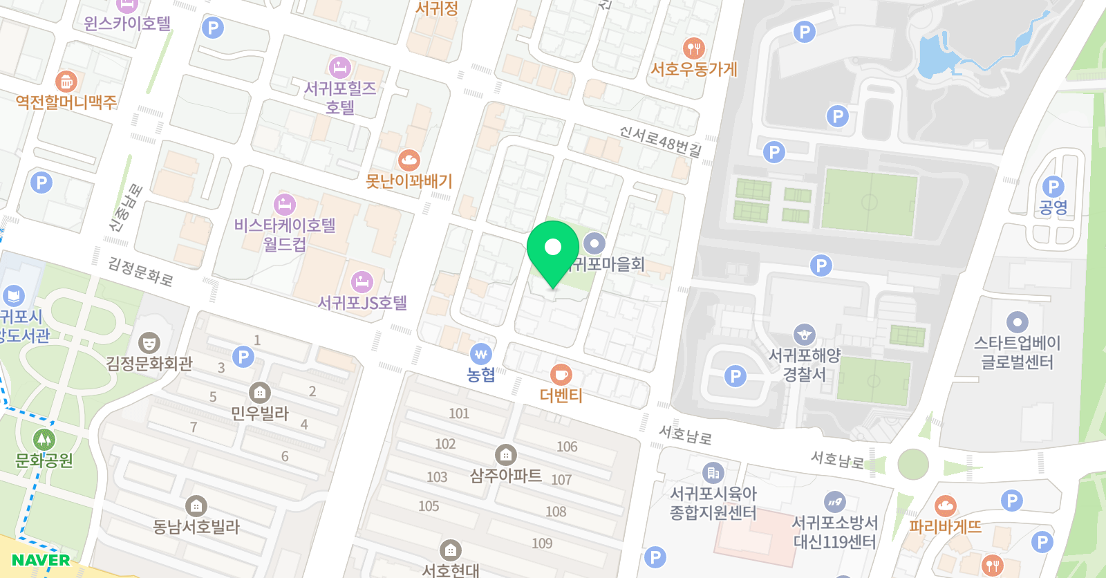 나래 음악학원 위치