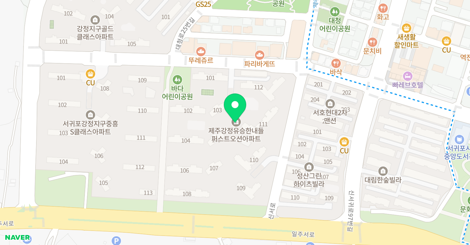 대치동셈수학 매쓰몽플러스 새서귀초점 위치