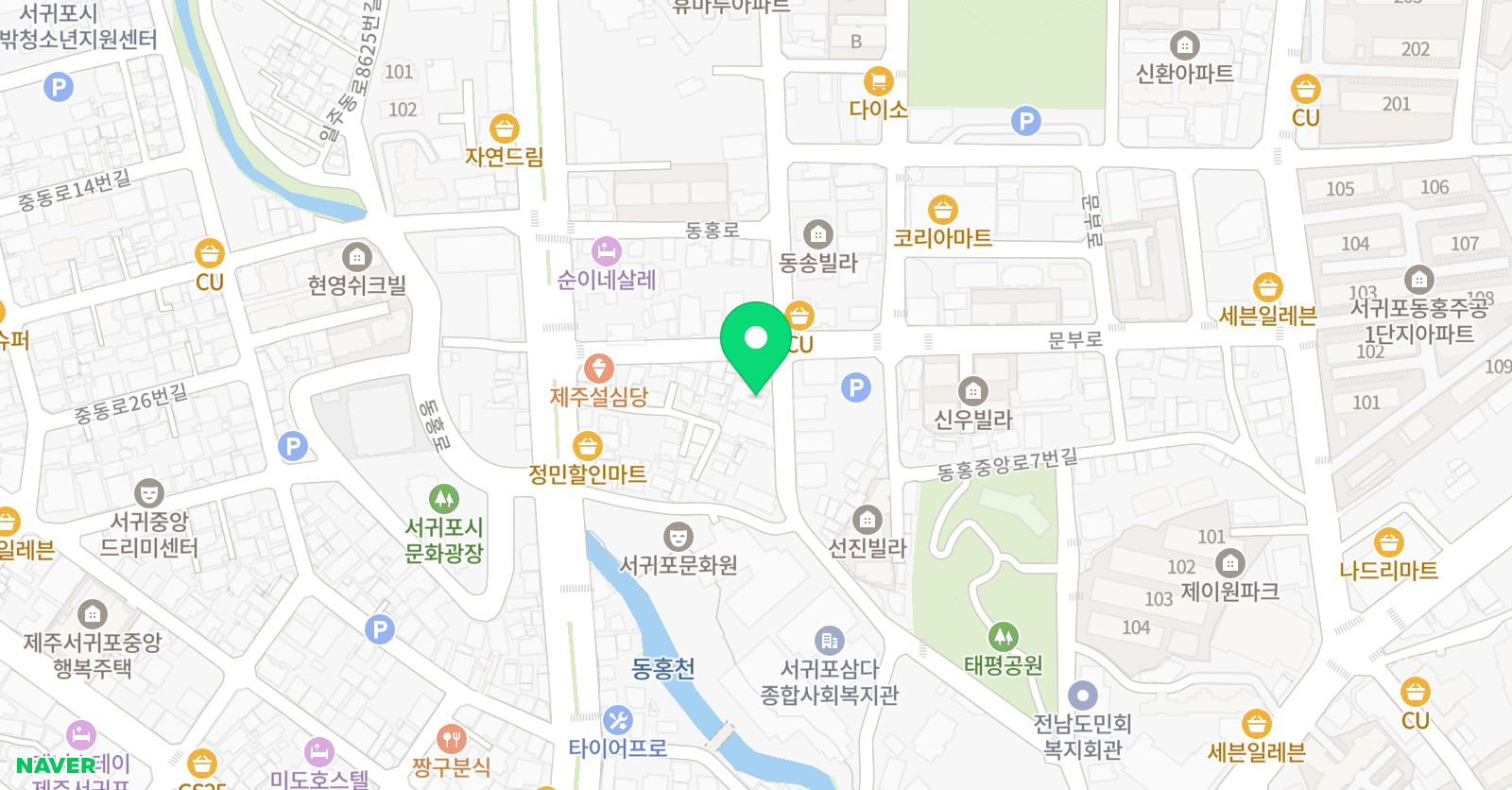 백수상 수학교실 위치