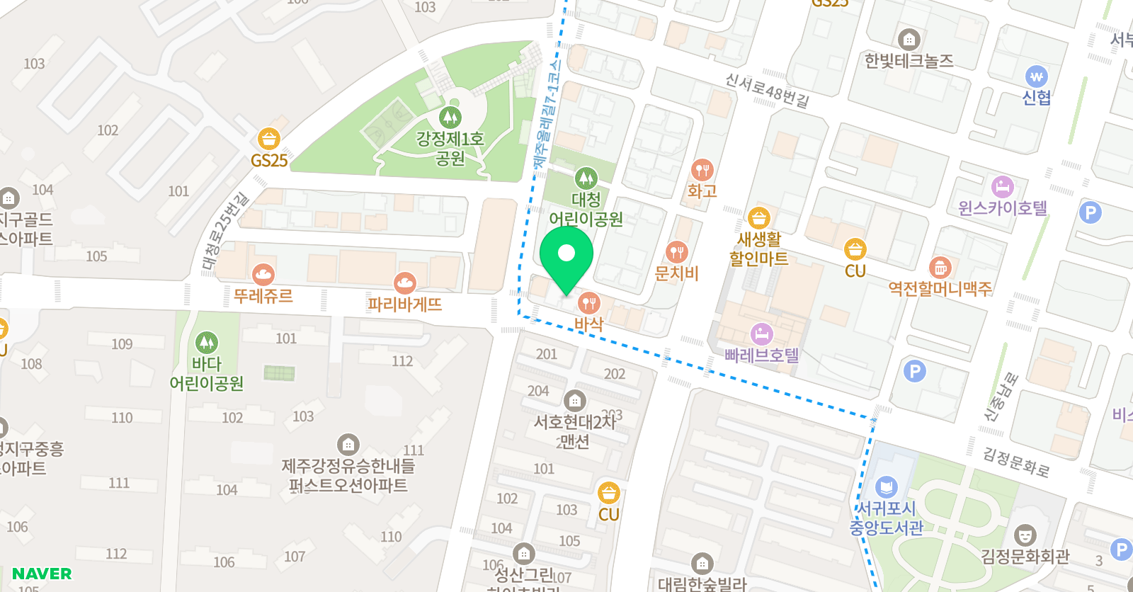 링키영어 신시가지 위치