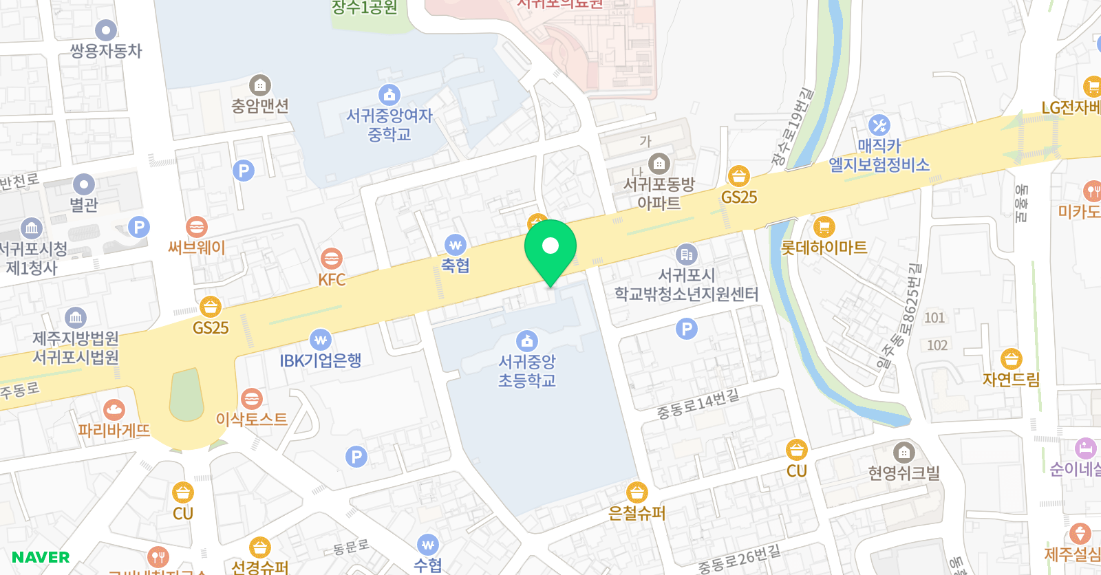 서울탑텐 학습센터 학원 위치