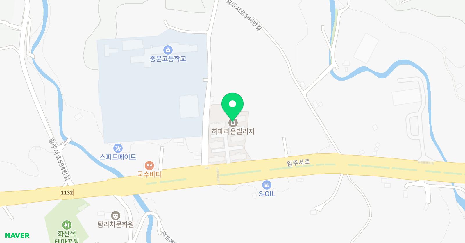 영재들의미술상자 중문히페리온교육원 위치