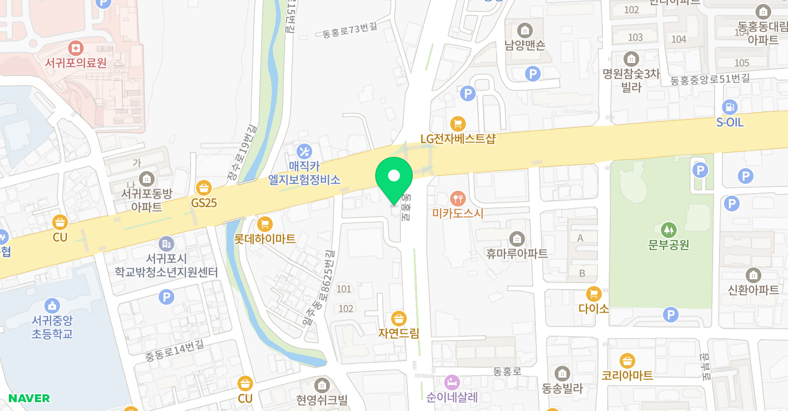 나랑 영어교실 위치