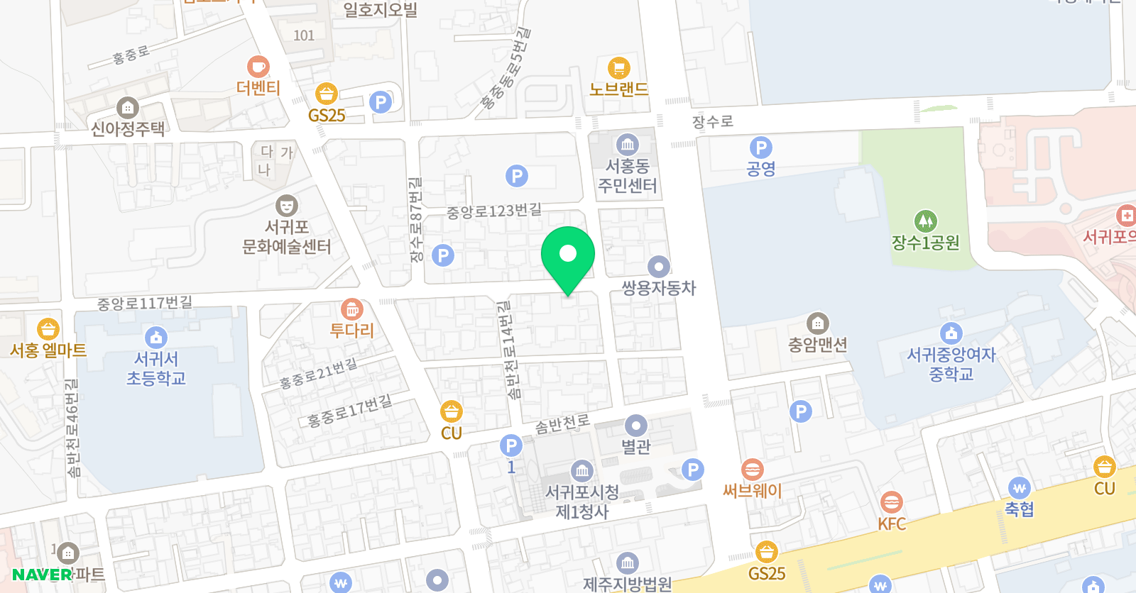 제주리틀캔버스아동미술센터 위치