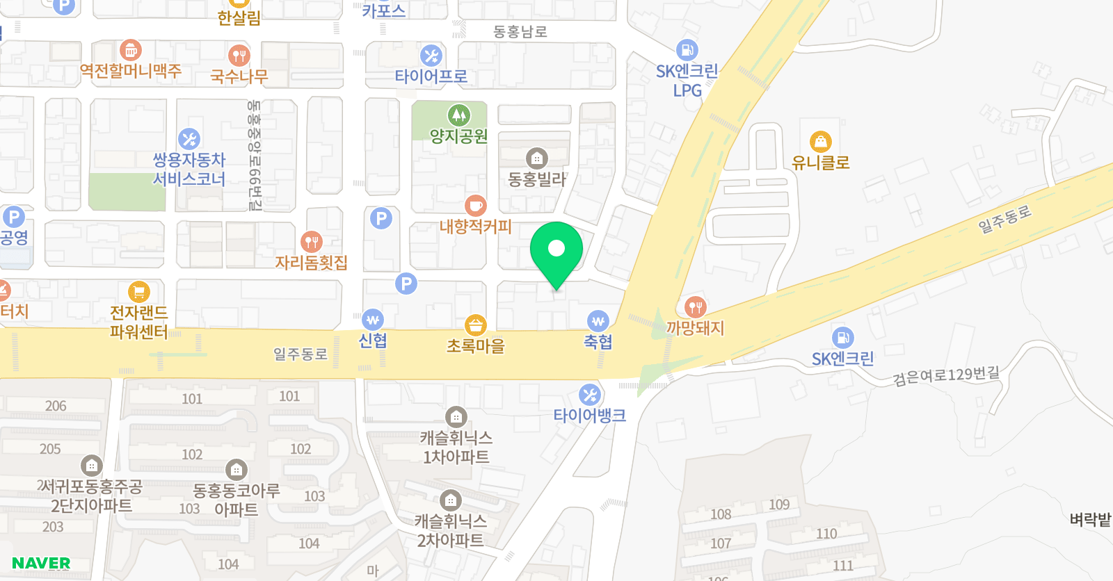 제이 영어학원 위치