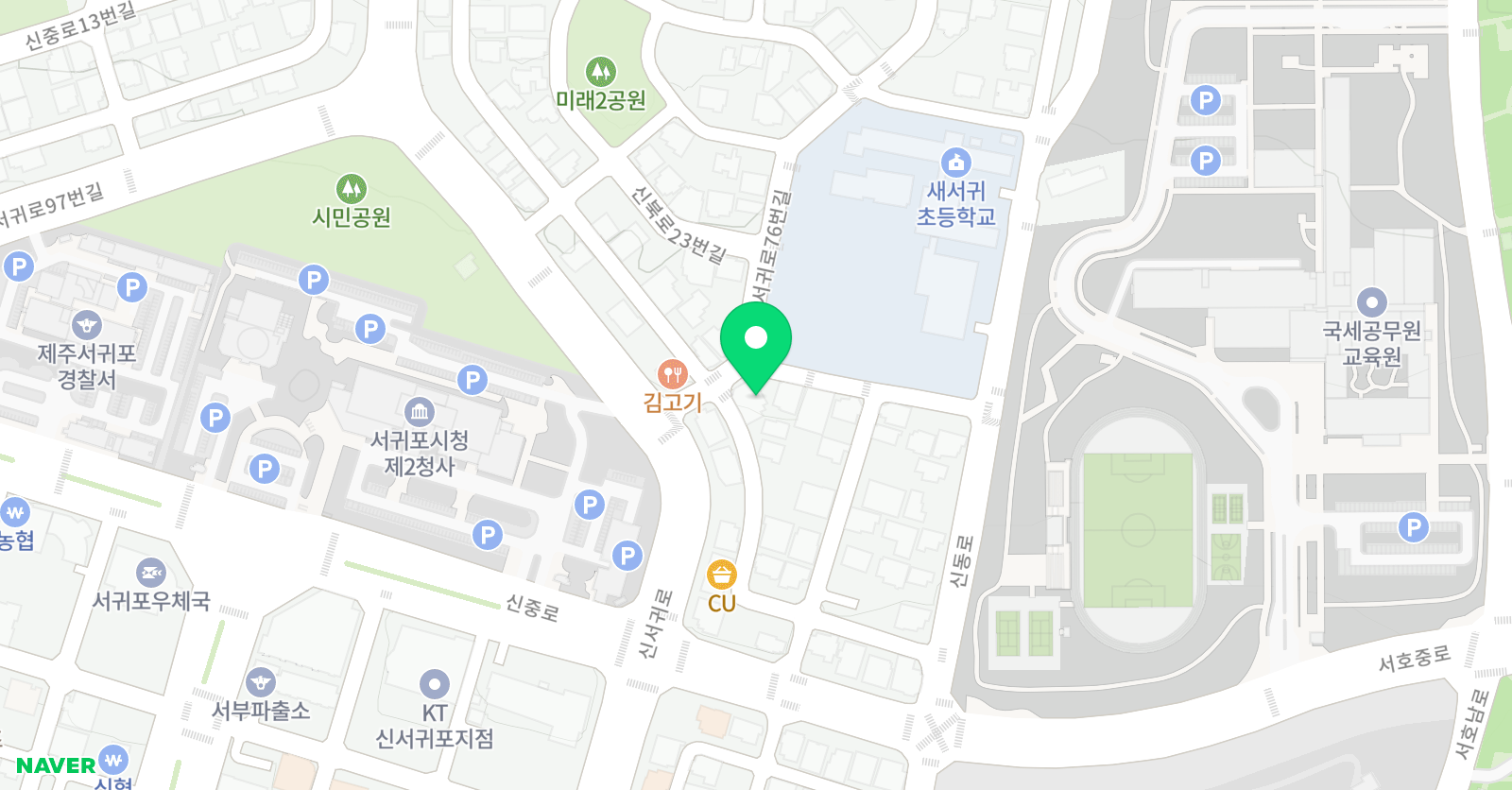 엘리트 영어수학전문학원 위치