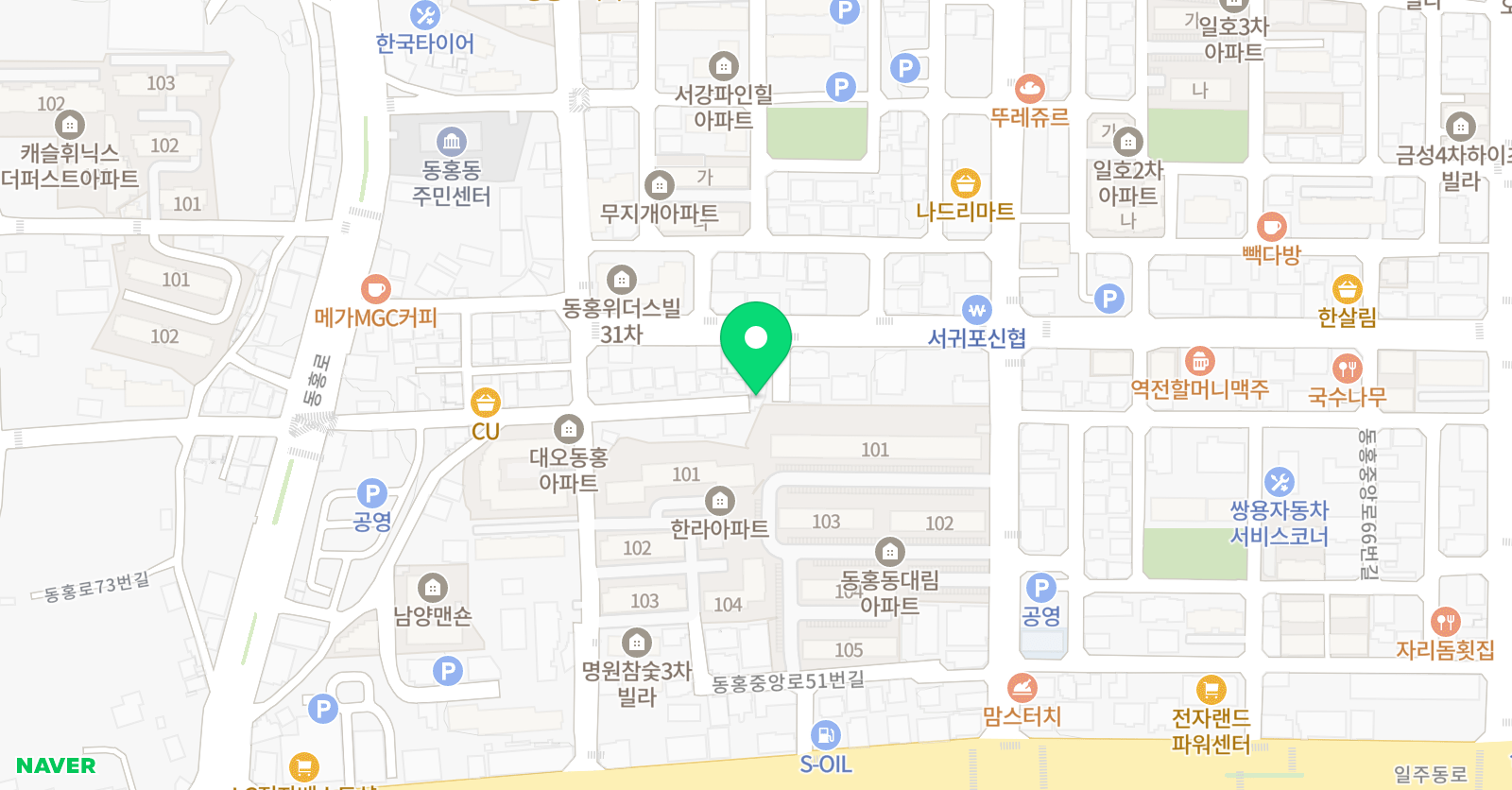 반짝미술교습소 위치