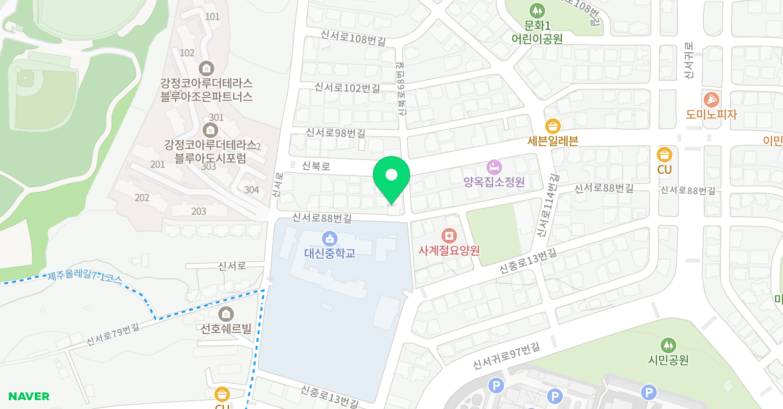 상상정글 키즈아뜰리에 위치