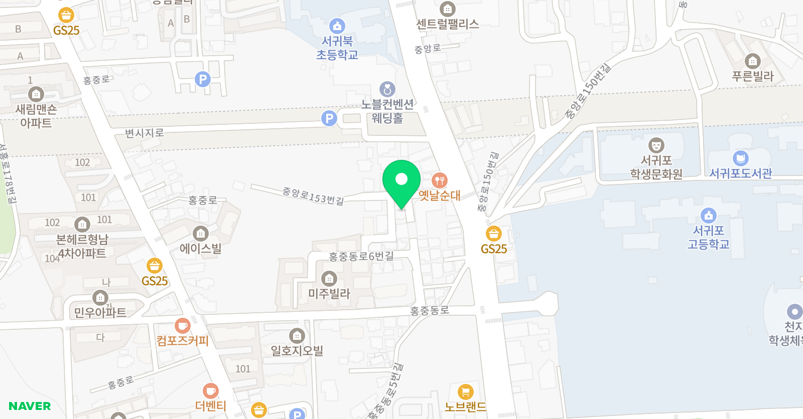 한솔 수학교습소 위치