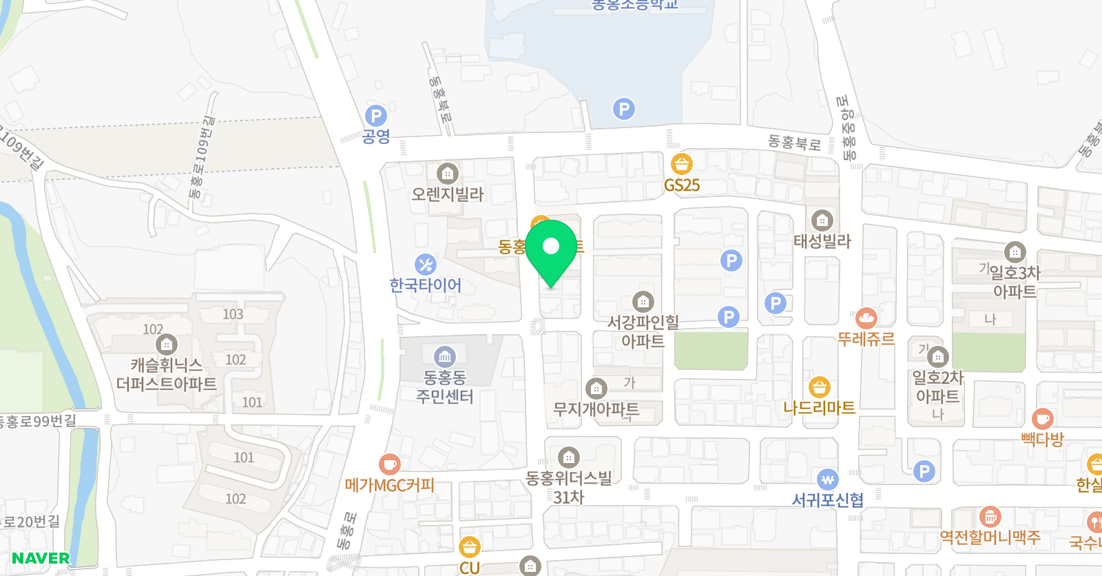 브라이트 잉글리쉬 위치