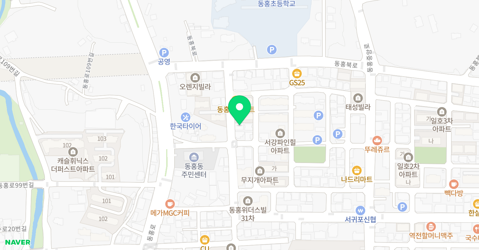 브라이트 잉글리쉬 위치
