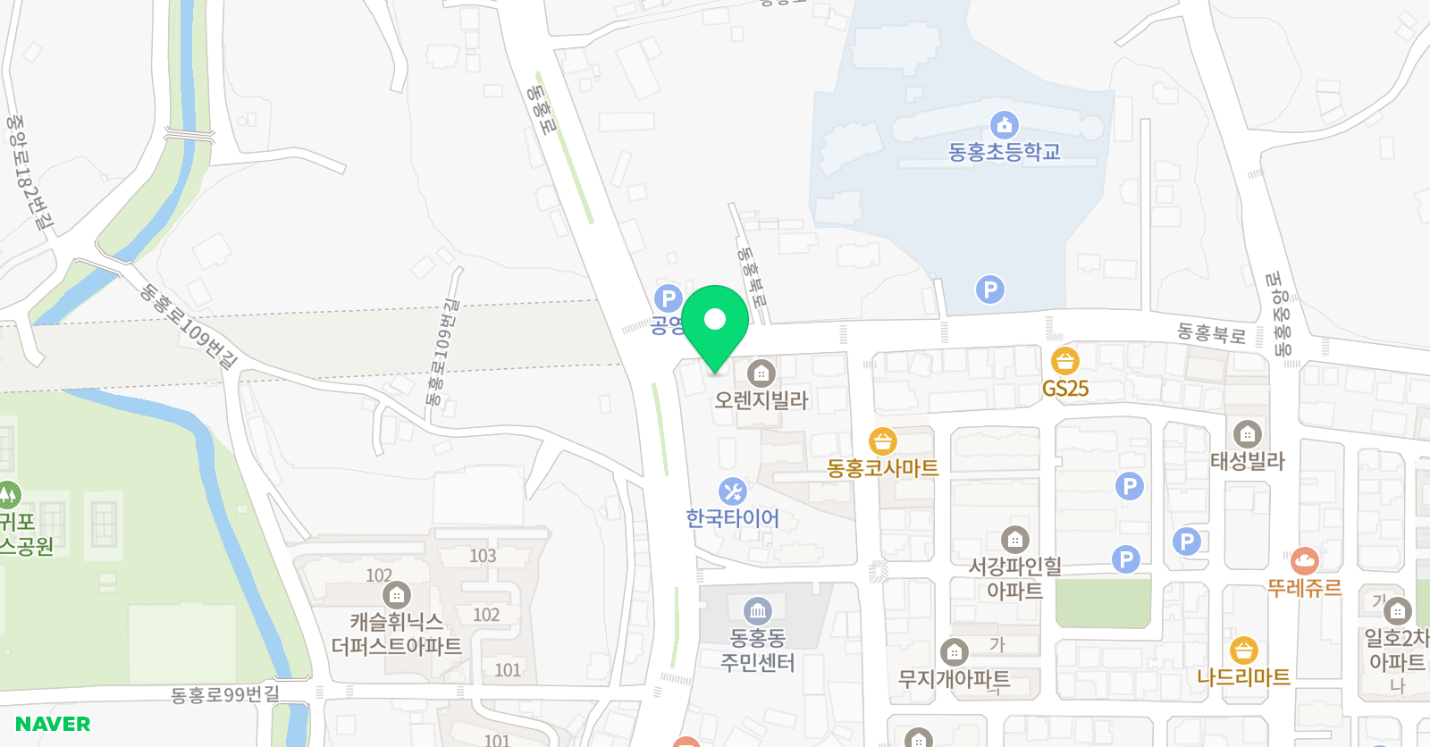김세미 음악학원 위치