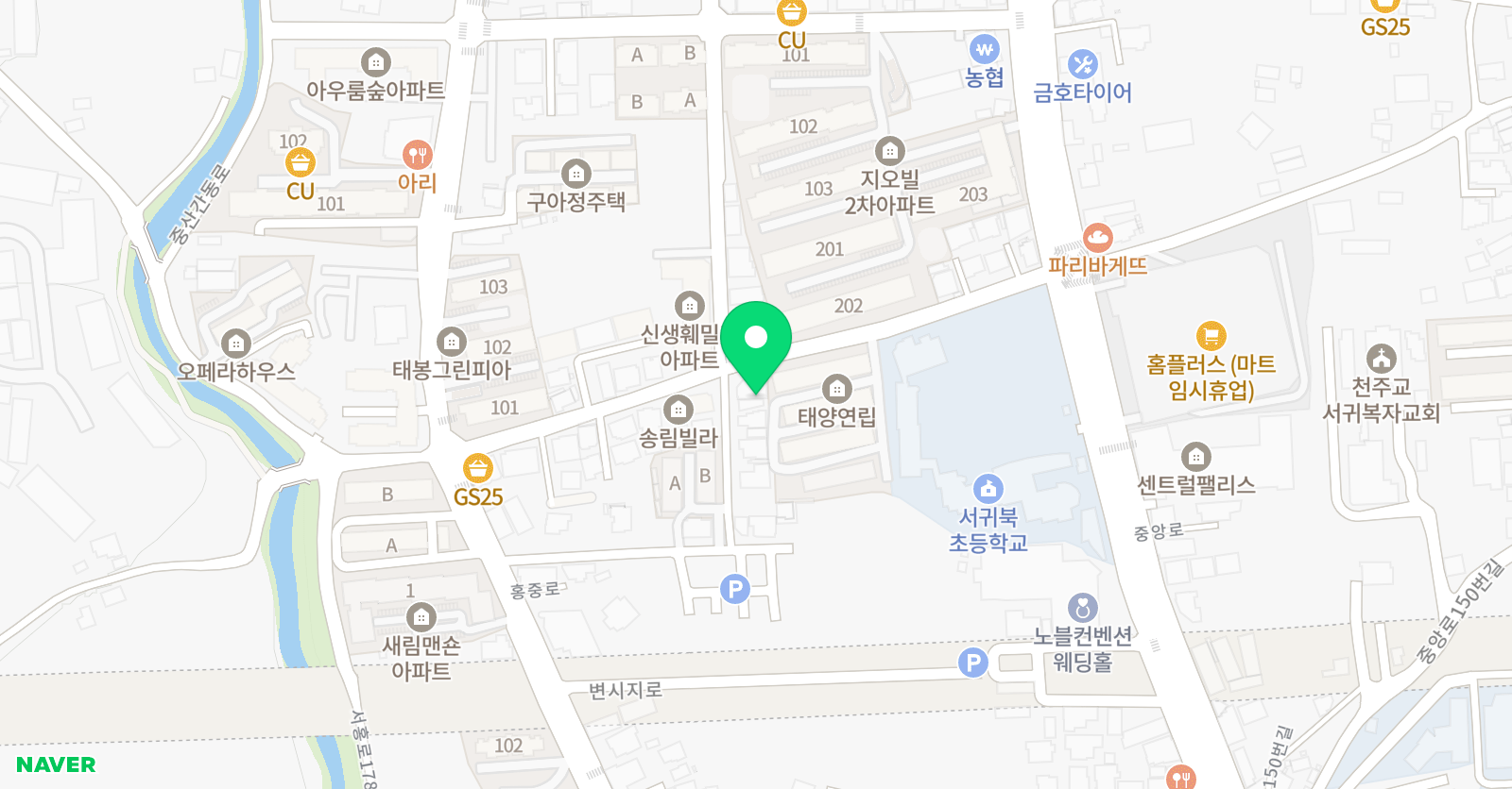 아이별 음악학원 위치