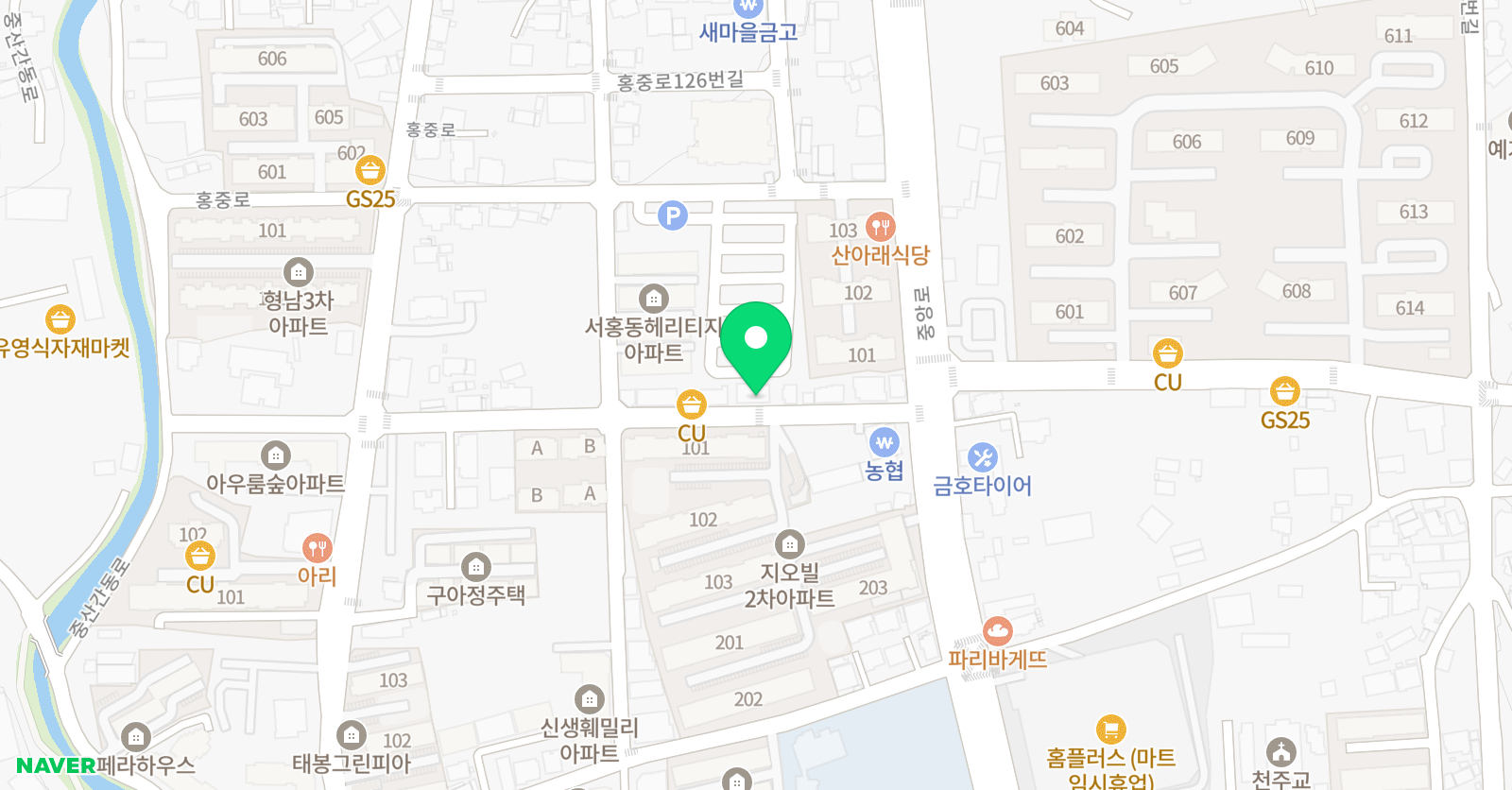 삼성 영어 서홍은혜바다교실 위치