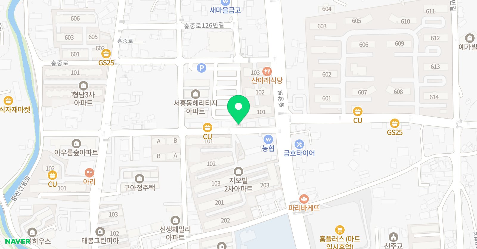 앙상블 음악교습소 위치