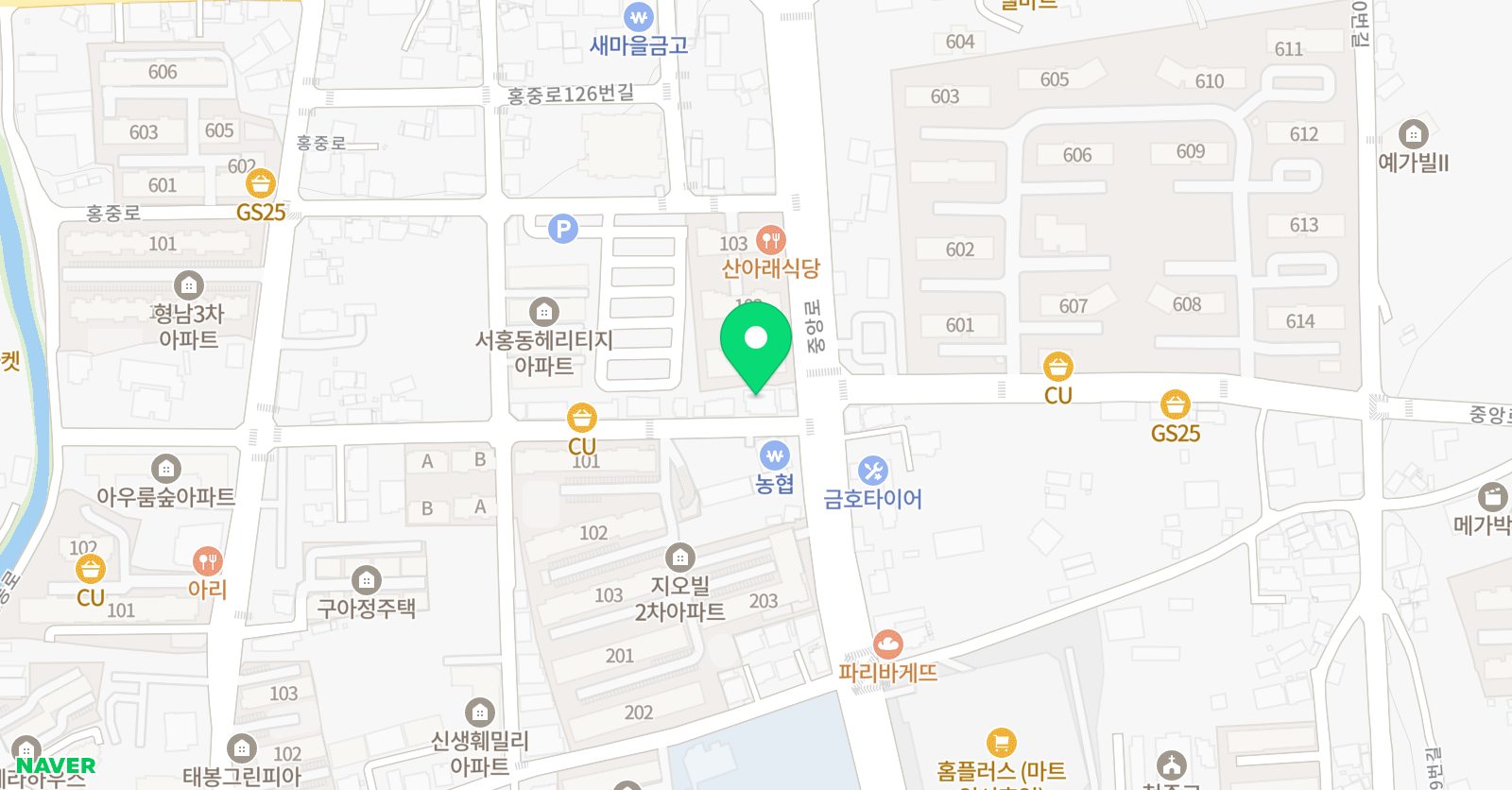 지성 수학학원 위치