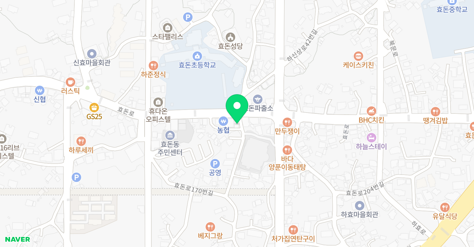 푸르넷 김선우 영어교습소 위치