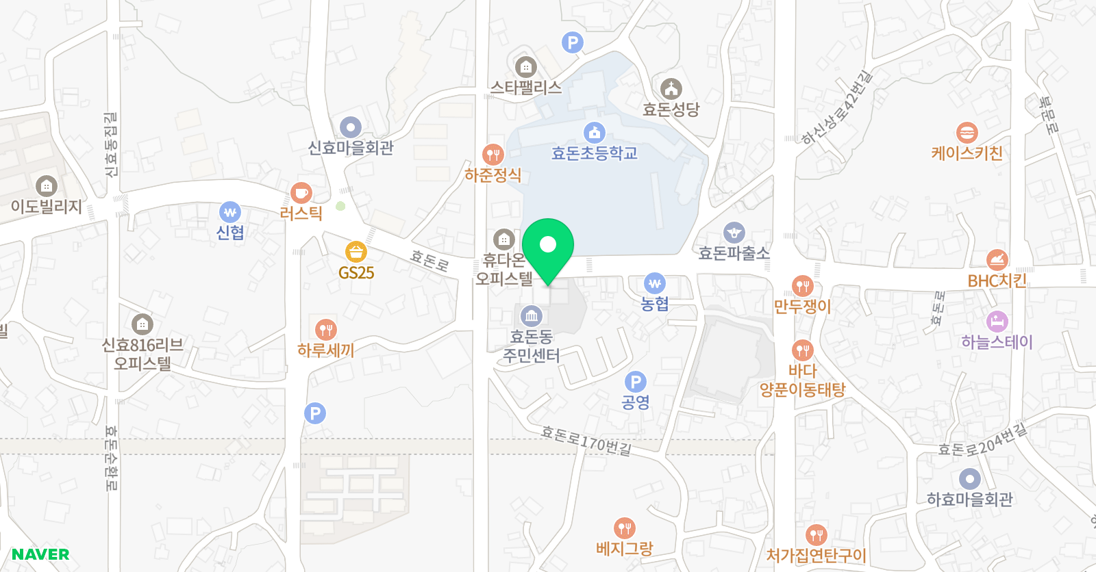 비바피아노 학원 위치