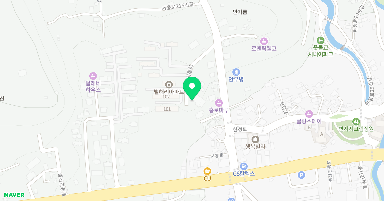 심즈 농구아카데미 센터 위치