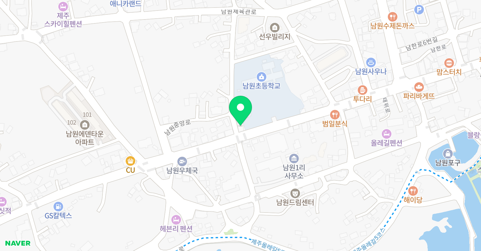 입큰고래 미술학원 위치