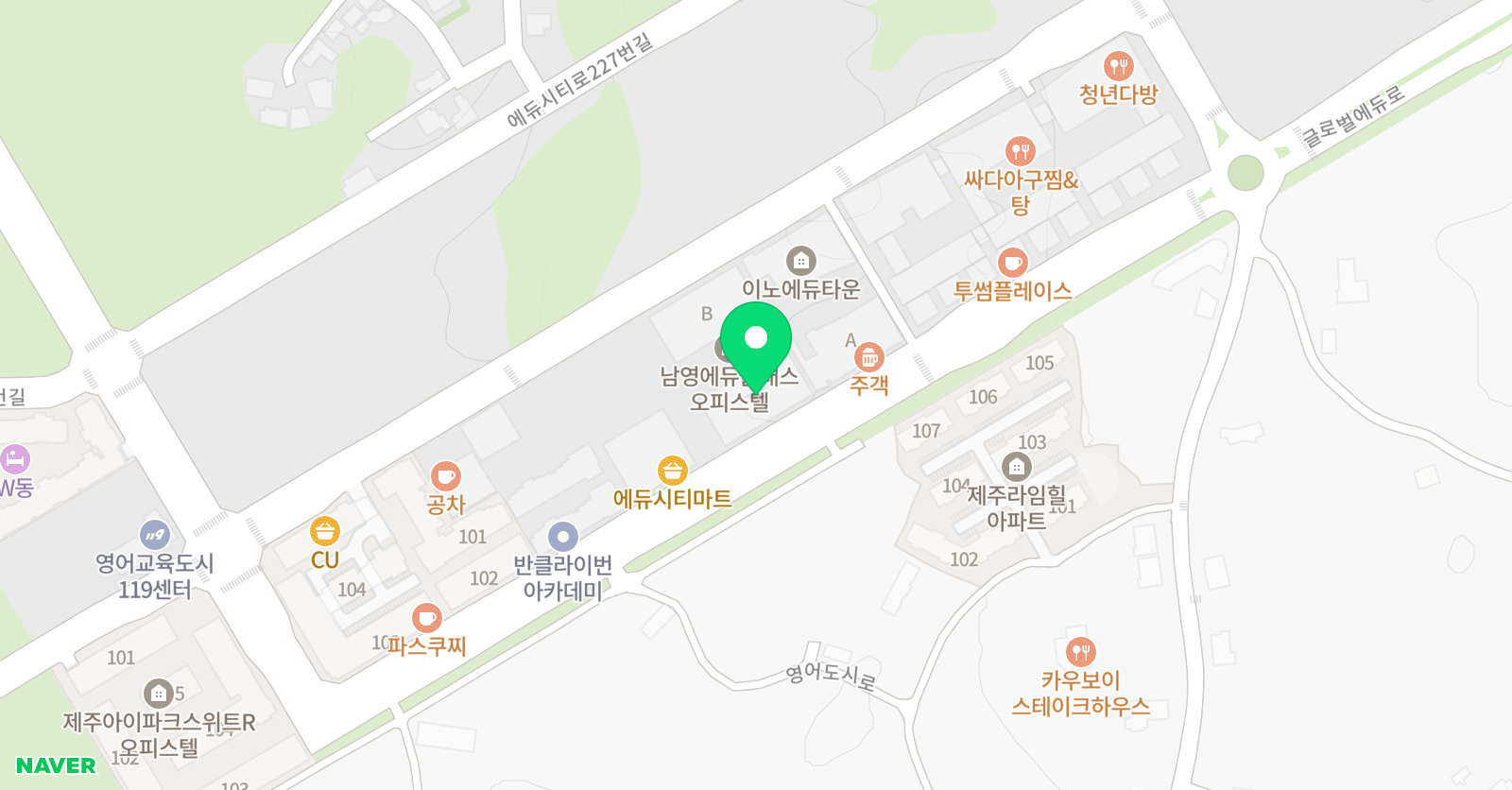 알레펜싱코리아 위치