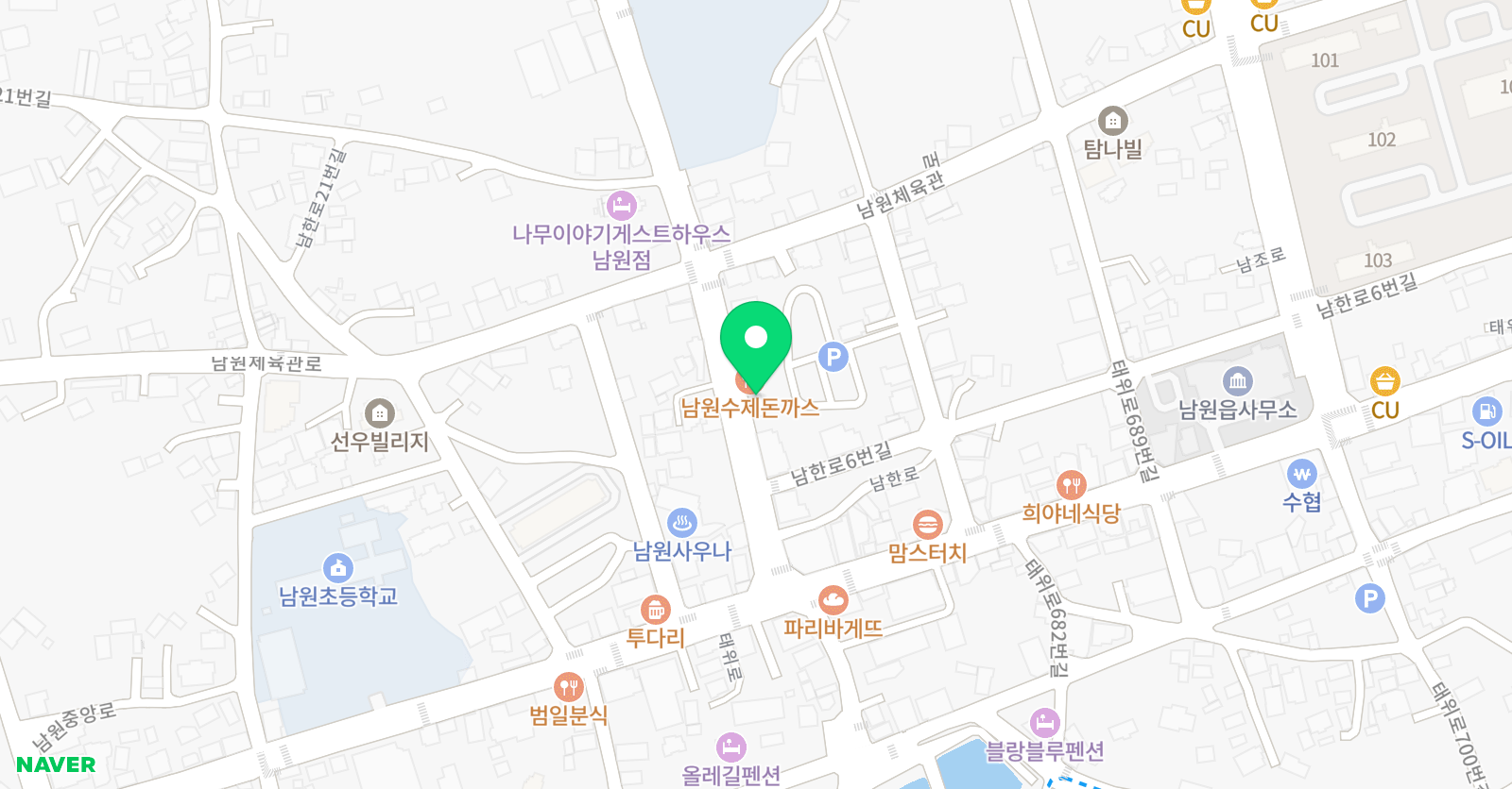 뮤엠 영어 남원점 위치