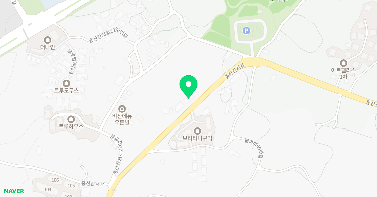제주글로리치어리딩체조클럽 영어 교육도시점 위치
