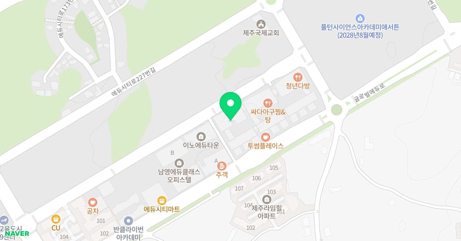 유얼스 미술학원 위치