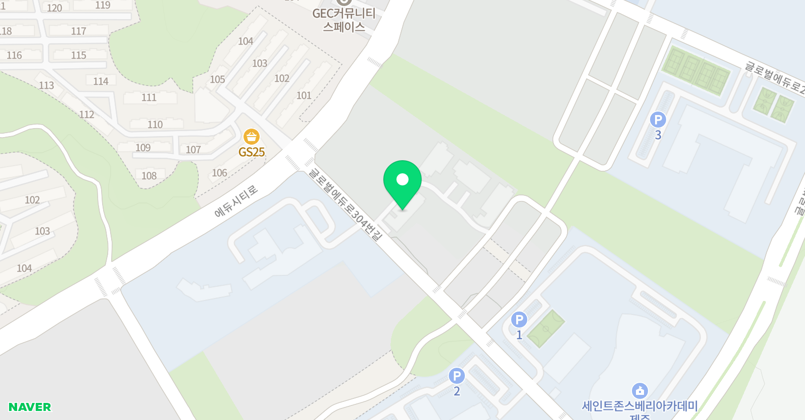 브롬튼에듀케이션 학원 위치