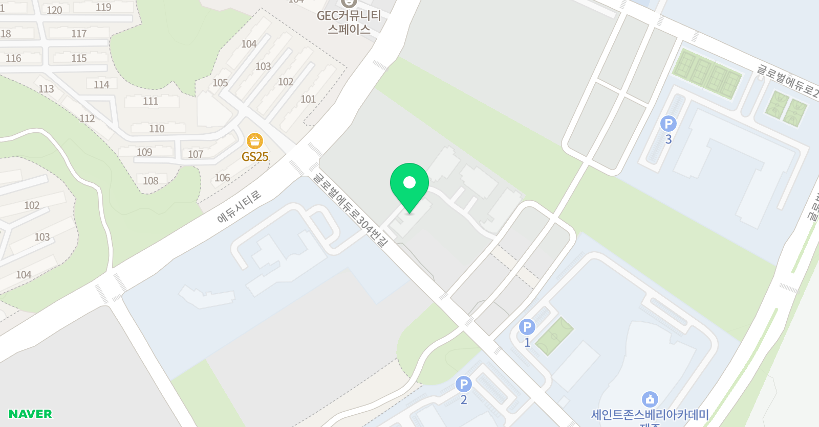 리딩오션 청비학원 위치