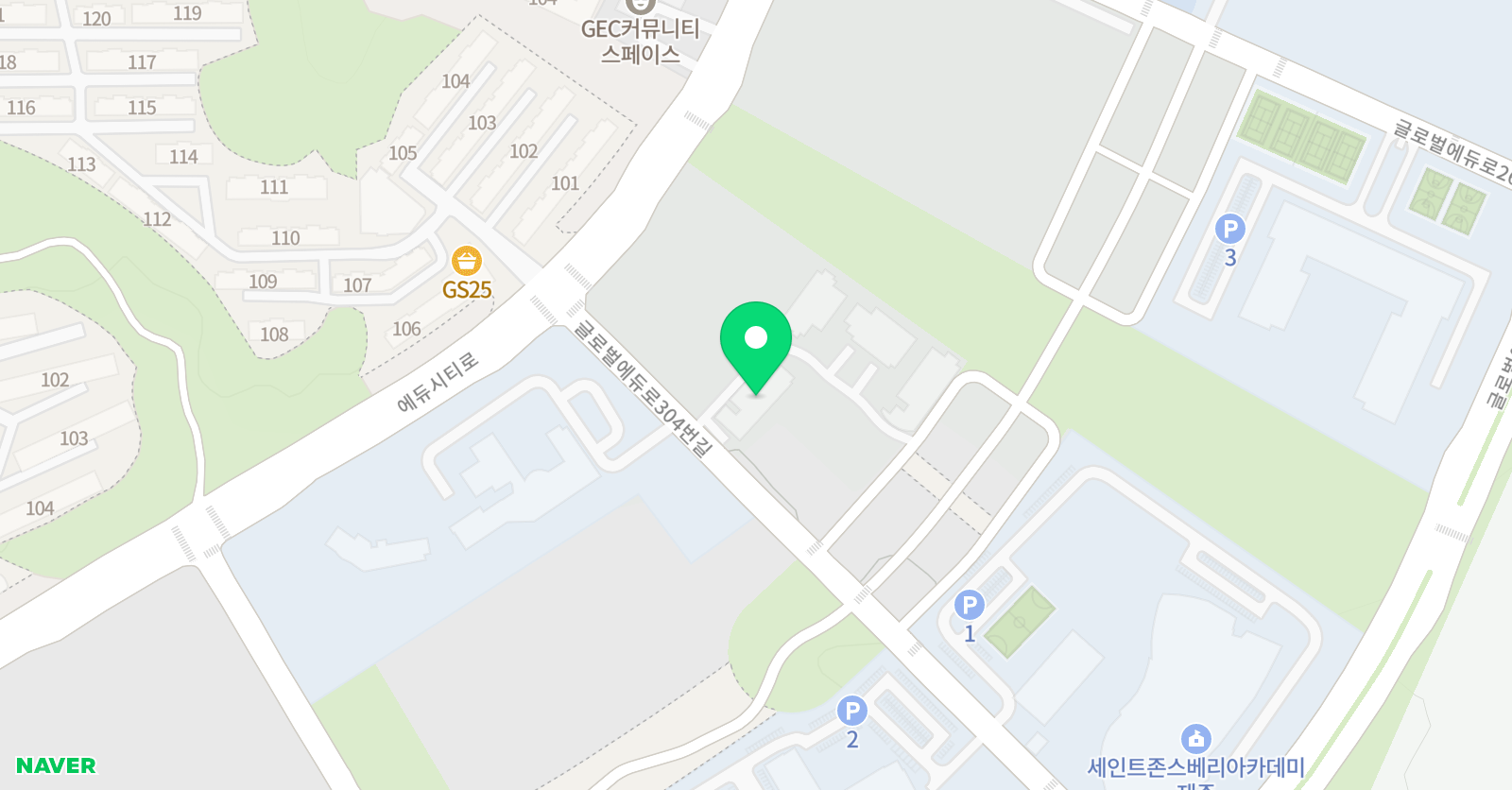 책나무 영어교육도시 독서논술교습소 위치