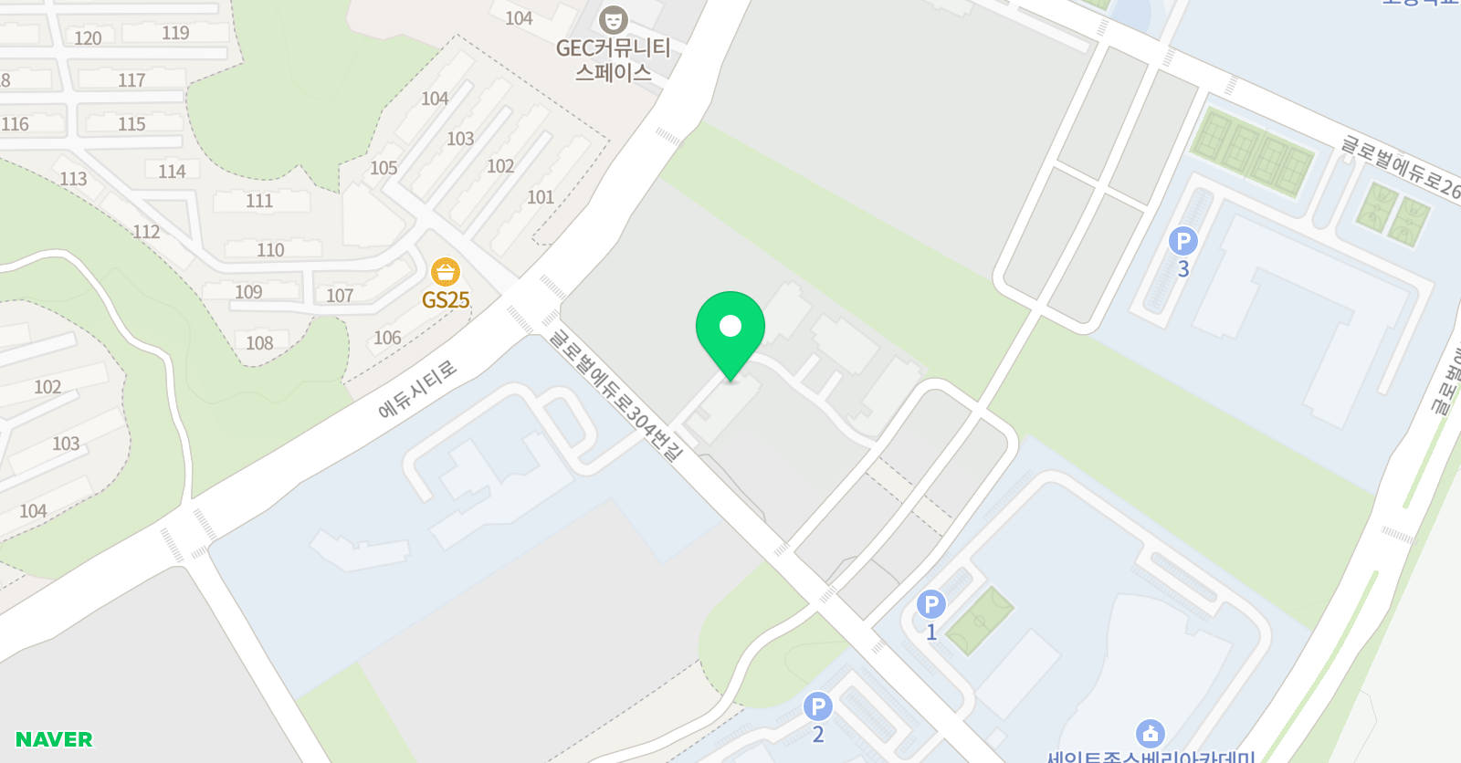 컬리넌 아트앤디자인 미술유학 위치