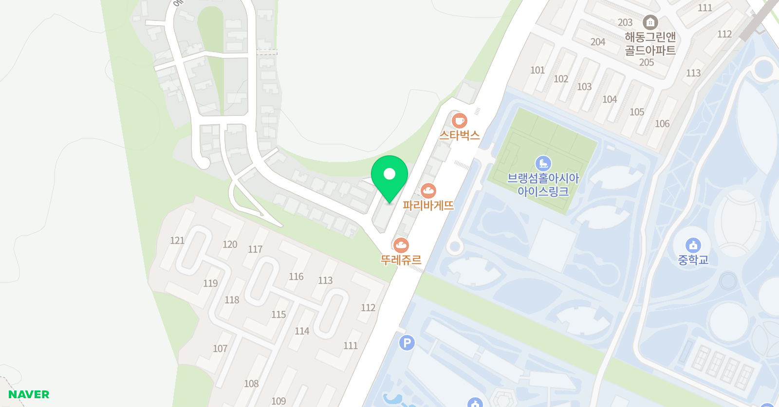 TNS에듀 학원 위치