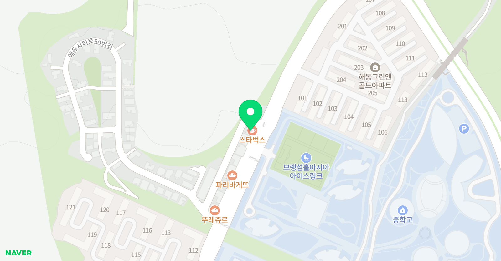 MCC 학원 위치