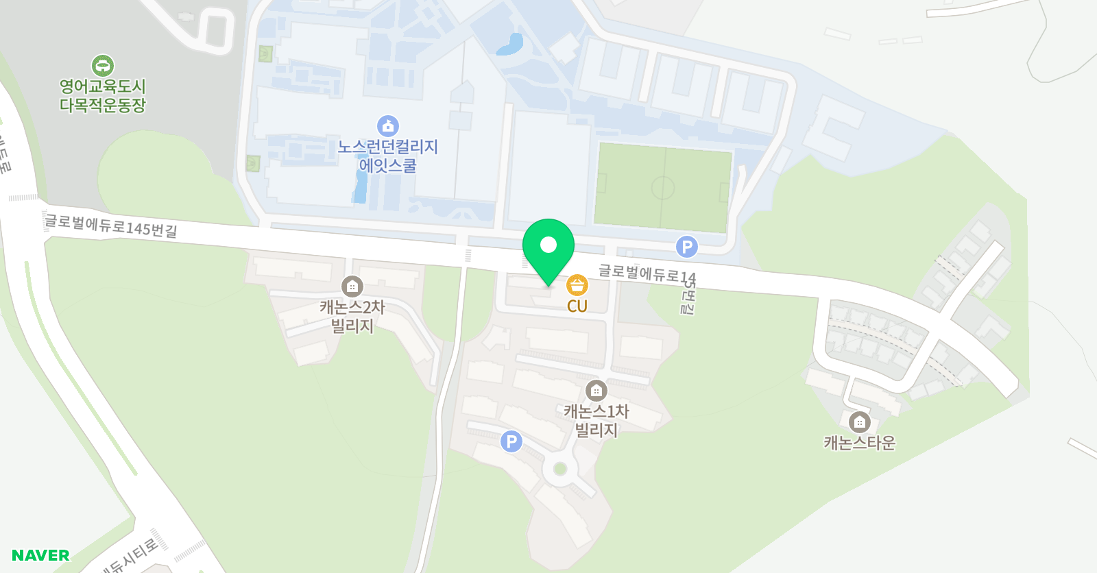 캐논스 음악 학원 위치