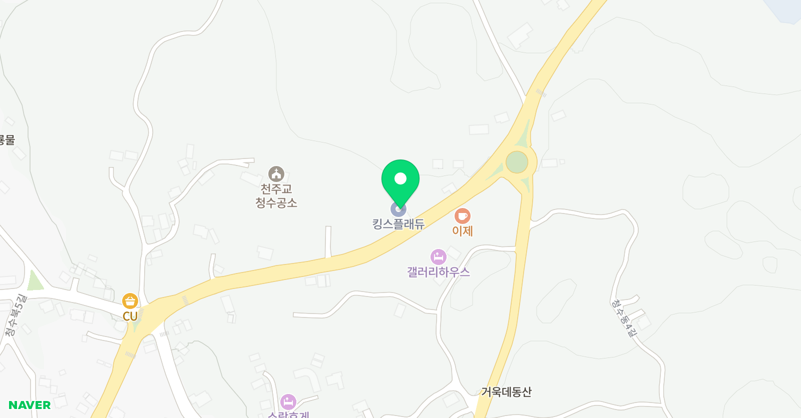 킹스플래듀 위치