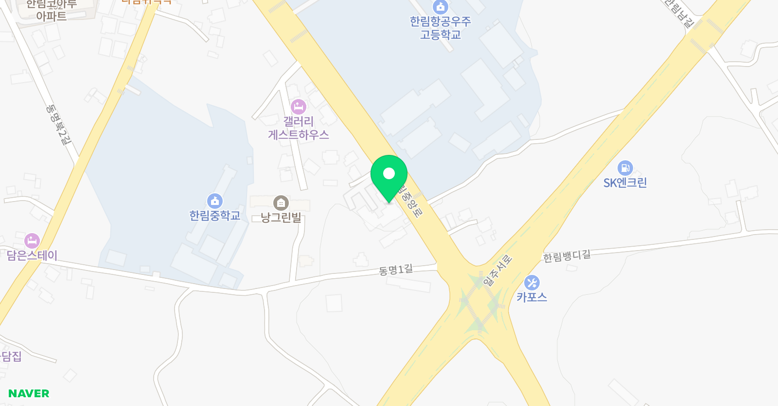 스마트해법 영어수학 한림해법스터디점 위치