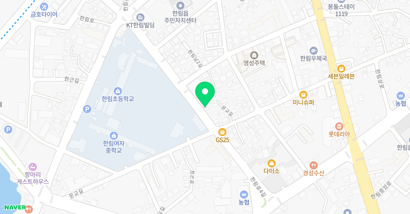 빨간펜 수학의달인 제주한림점 위치