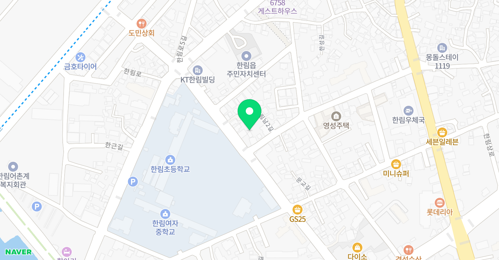 리즈 수학학원 위치
