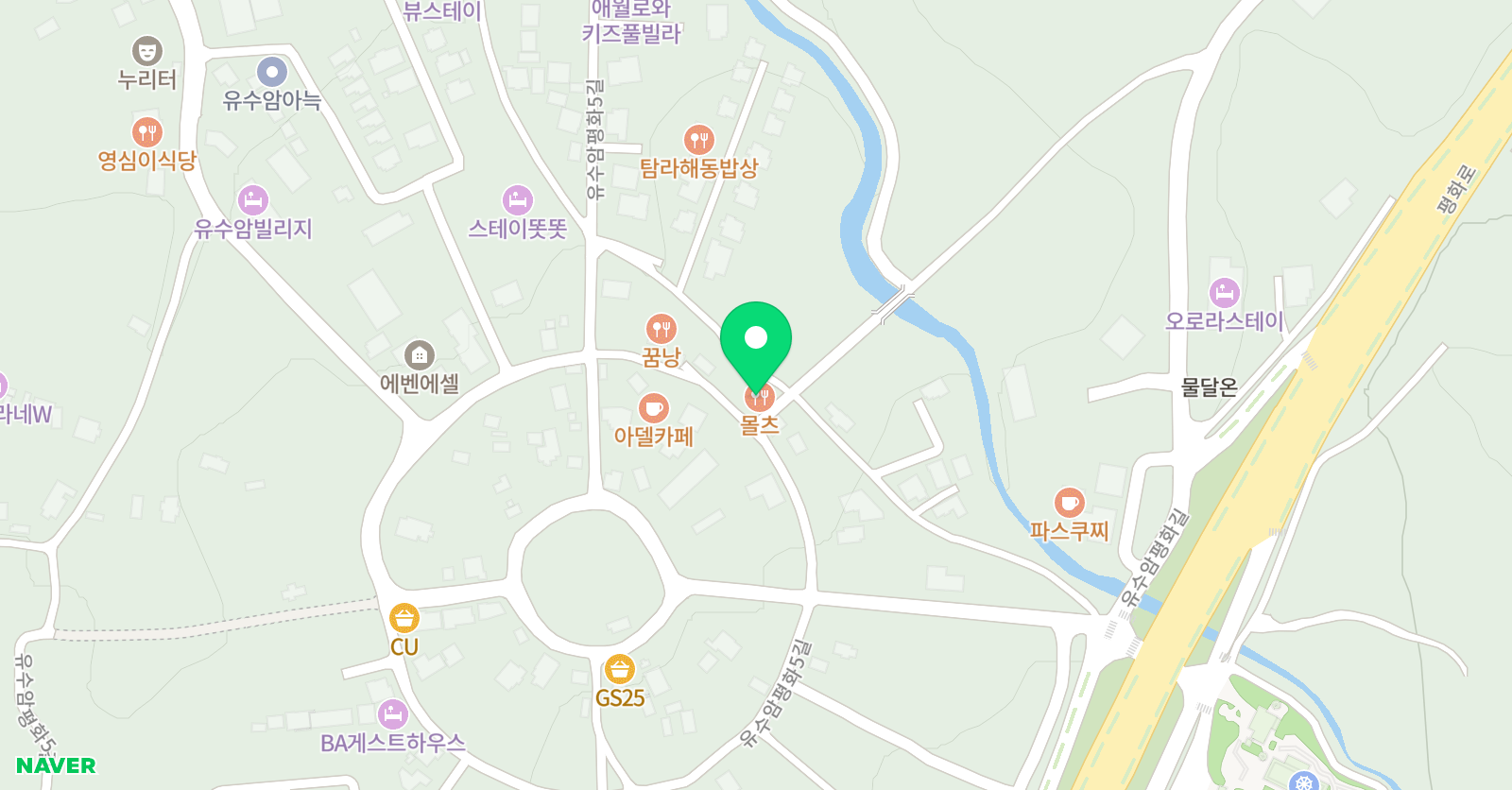 코뿌무 미술공방 위치