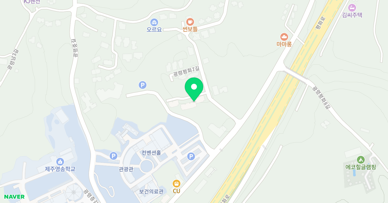 아소비 제주 광령점 위치
