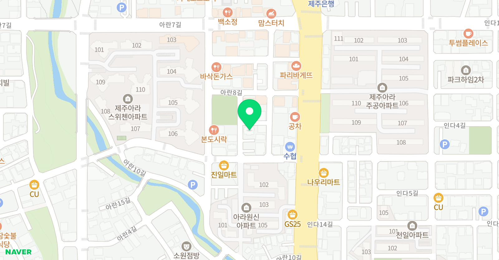 기탄 사고력교실 아라초교실 위치