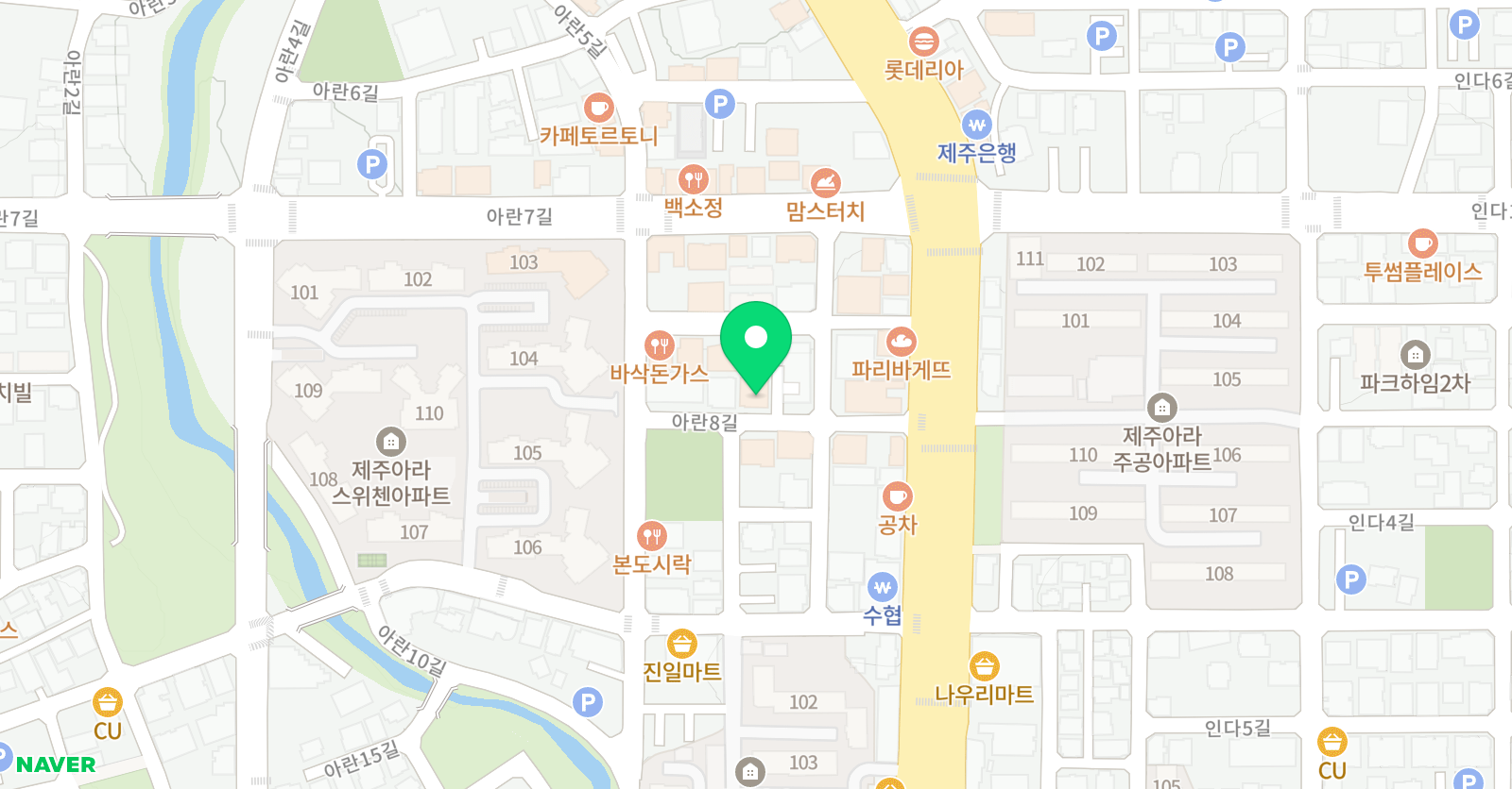 푸르넷 공부방 임영미 공부방 위치